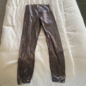 Lululemon align high rise pant Shine 25” size 4